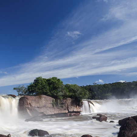 ¿Sabía que en el Escudo Guayanés se produce el 25% de la descarga total de agua dulce de toda Suramérica?